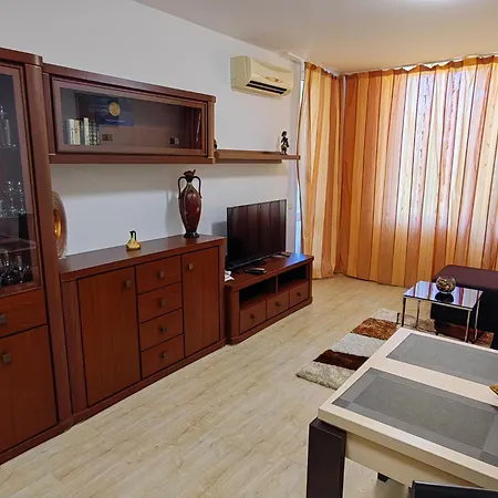 а с една спалня Sunny Island Apartament Czernomorec